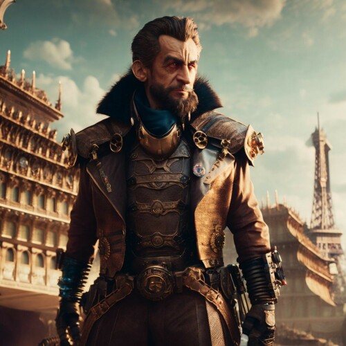 20221208200542 4bdfc29c SD2.1 768 v ema 1375993969 Portrait of Nicolas Sarkozy France in a steampunk