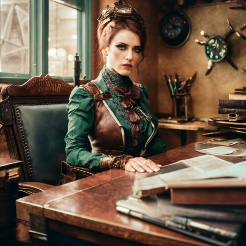 20221208164211 4bdfc29c SD2.1 768 v ema 2286070270 Close portrait of Sanna Marin, in a (steampunk 0.