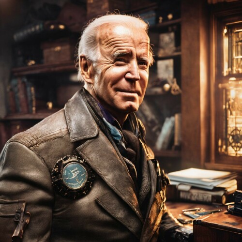 20221208163351 4bdfc29c SD2.1 768 v ema 3674882872 Close portrait of Joe Biden, in a (steampunk 0.9)