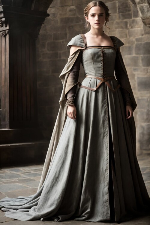 20230131050240 RealisticVision12 3720622632 Photography of (Emma Watson) in (medieval 1.3) clothes (