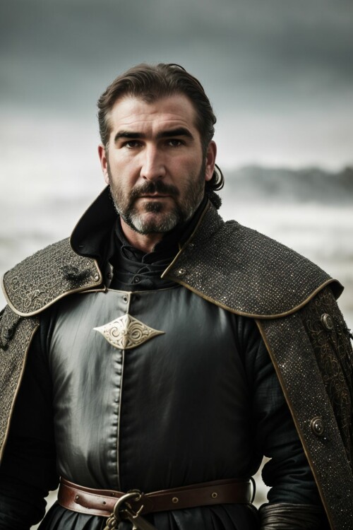 20230131104017 RealisticVision12 1624430563 Photography of (Eric Cantona) in (medieval 1.3) clothes 