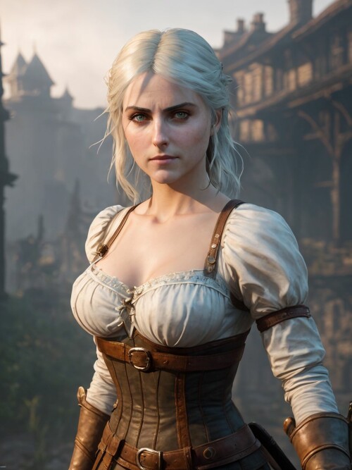 20230201032603 Deliberate11 2 Masterpiece, Beautiful digital art of Ciri from the Witcher video game