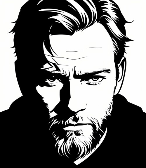 20230205010019 Deliberate11 4268238893 character design, beautiful portrait of Obi Wan Kenobi Ewan M