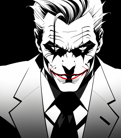 20230205011949 Deliberate11 4268238972 character design, beautiful portrait of The Joker DC Universe