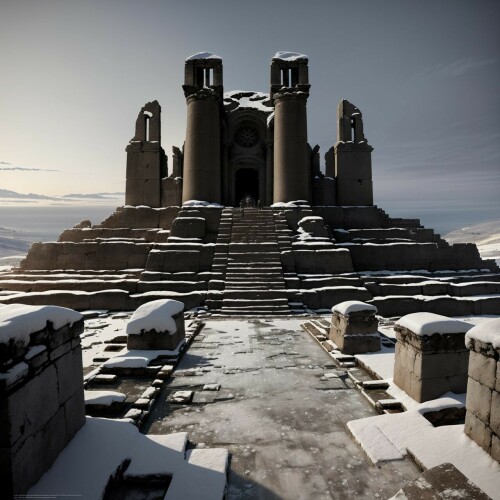 00144 Experience70 2388309444 (Masterpiece), (breathtaking), Ancient South American city ruins in th