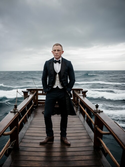 01028 RealisticVision13 3779649665 RAW photo, (Daniel Craig) in a (worn 1.2) ( pirate outfit), on an