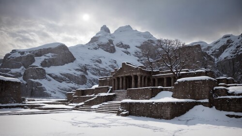 20230312142029 AresMix10 113459978 RAW photo, breathtaking Ancient South American city buildings in 