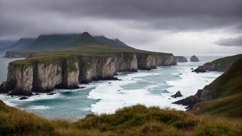 20230323131907 QGO10b 2549074740 RAW photo, (breathtaking) panorama, a (coast with cliffs near an oc