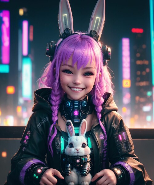 20230408222002 aZovyaRPGArtistTools20 2496882062 RAW photo, (cyberpunk 1.2) very cute Easter bunny, 