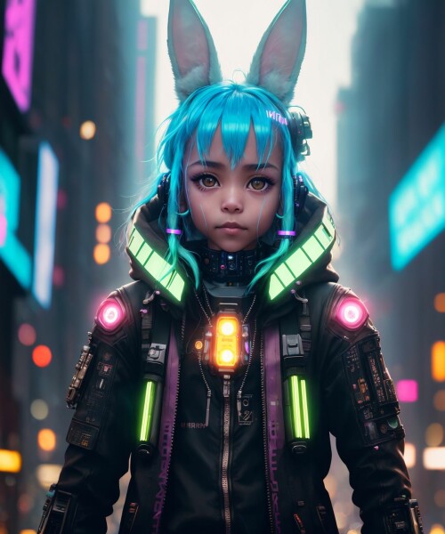 20230408222331 aZovyaRPGArtistTools20 2860571780 RAW photo, (cyberpunk 1.2) very cute Easter bunny, 