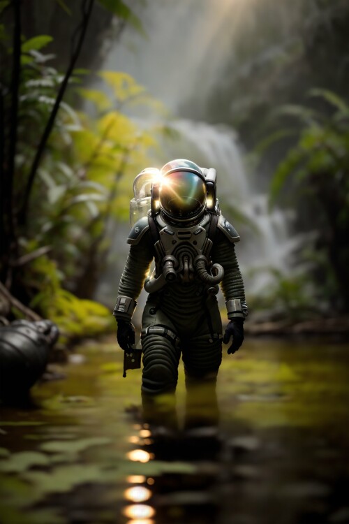 20230701232014 QGO PromptingReal10 2363091361 (RAW photo 1.1), (alien xenomorph) astronaut in an (de