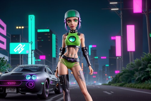 20230813224348 DisneyPixarCartoon10 1265892786 very cute sexy (punk) babe, tattoos, (street racing),