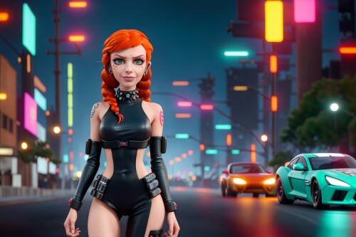 20230813221355 DisneyPixarCartoon10 4028257588 very cute sexy (punk) babe, tattoos, (street racing),