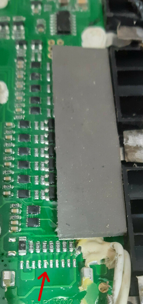 Emplacement connecteur 2