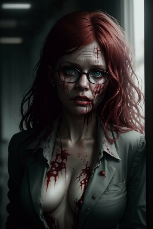 20230528184833 Lyriel15 3014039666 RAW photo, (horror), (zombie, walking dead), beautiful redhead gi