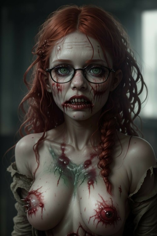 20230528184042 Lyriel15 2140747965 RAW photo, (horror), (zombie, dread, dead), beautiful cute redhea