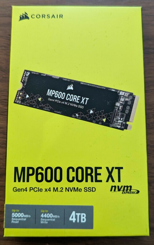 M.2 NVMe SSD Corsair MP600 CORE XT 4To